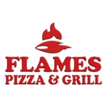 flames pizza and grill uk android application logo